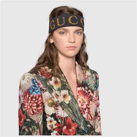 gucci red bandana shirt|Gucci headband on celebrities.